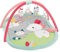 Fehn 3-D-Activity-Decke Spielbogen Aiko & Yuki – Krabbeldecke mit 5 abnehmbaren Spielzeugen zum Greifen – Spieldecke für Babys und Kinder ab 0+ Monaten – Krabbelmatte als Geschenk zur Geburt