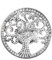 Treend24 Damen Kleine Magnet Brosche Lebensbaum Vintage Schal Clip Bekleidung Magnetbrosche Poncho Taschen Stifel Textilschmuck Eule Herz baum des lebens lebensblume