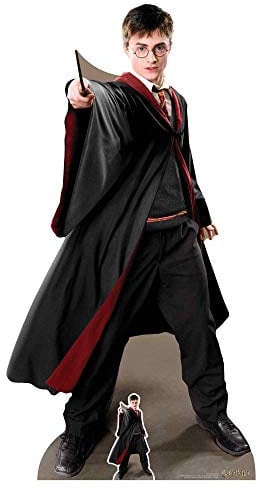 STAR CUTOUTS SC1478 Harry Potter Quidditch Captain Pappaufsteller in Lebensgröße – Harry-Potter-Party-Thema, Höhe 170 cm