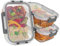 GLASWERK Meal Prep Boxen (3x 1040 ml) mit einer Kammer, Glasbehälter mit Deckel, Frischhaltedosen mit Deckel, Gefrierdosen Set, Glas Vorratsdosen, Auflaufform Glas mit Deckel