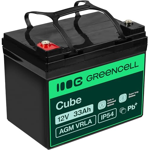 Green Cell AGM21 UPS Battery Sealed Lead Acid (VRLA) 12V 33Ah