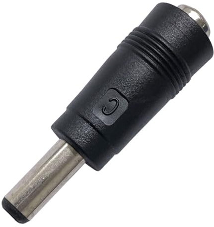 Adaptateur d'alimentation CC 5,5 mm x 2,5 mm à 5,5 mm x 2,1 mm Convertisseur de Puissance coaxial Femelle vers CC mâle pour appareils de vidéosurveillance, caméra de Surveillance vidéo, lumières LED