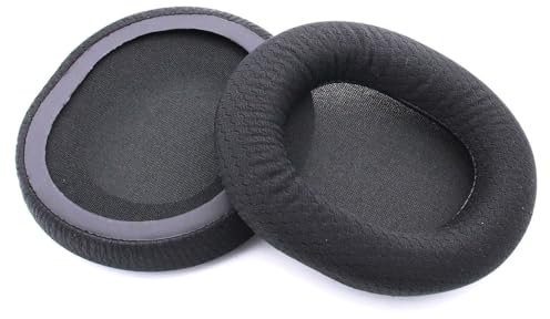 Ohrpolster für SteelSeries Arctis 7 5 3 Ersatz-Ohrpolster mit Memory-Schaum für SteelSeries Arctis 7/5/3 Wireless Gaming-Kopfhörer, ein Paar, schwarz