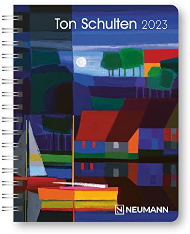 Ton Schulten 2023 - Diary - Buchkalender - Taschenkalender - Kunstkalender - 16,5x21,6: Diary