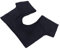 HOMSFOU Antitranspirant Unterarm-Schwitzwesten-Pads, Schwitzschutz, für, 1 (Schwarz, Größe) Sweat Off