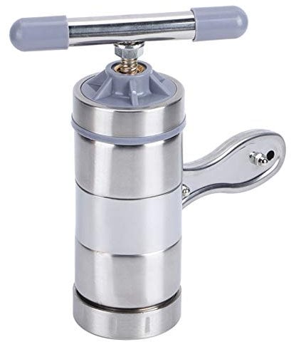 Honigpresse, Mini-Edelstahl-Honigabscheider Honigpressmaschine tragbare Fruchtpresse Honigschleuder Handheld-Honigpresser Saftpresse Honigfilterpresse Entsafter Bienenzuchtzubehör Imkereibedarf