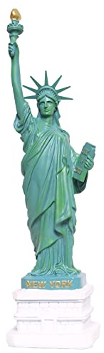 SAINWORDS Freiheitsstatue, New York City, Souvenirs, Geschenke, Moderne Wohnkultur für Wohnzimmer, Bücherregal, Schränke, Tischdekoration, Outdoor, Garten, Skulptur (37,8 cm)