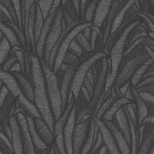Erismann Tapete | Kollektion Fashion for Walls 4 | 10371-15 | Vliestapete | Muster/Motive | 0.53 x 10.05 m | Schwarz | Wohnzimmer | Flur | Büro | Küche | Wohnräume