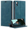 FERLAN Wallet Serie Handyhülle für iPhone XR Hülle,Leder Klappbar Flip Case Cover 360 Stoßfeste Case für iPhone XR,Blau
