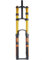Forcella per Mountain Bike 26 27,5 29 Pollici DH Downhill Mountain Bike Forcella Ammortizzata, Viaggio 160mm MTB Forcella Pneumatica Ritorno Regolazione Doppia Spalla Forcella Anteriore Bicicletta Per