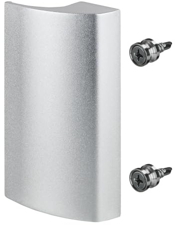 SOTECH Balkontürgriff SEJA II Aluminium Silberfarbig 85 x 40 x 20 mm | Türgriff Terrassentürgriff