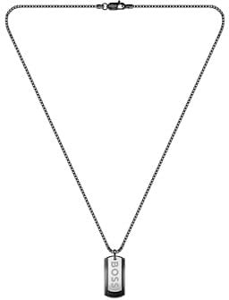 BOSS Jewelry Halskette für Herren Kollektion DEVON Schwarz - 1580577