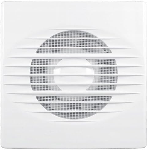 Cost Wise Whisper Bathroom/kitchen extractor fan with pull-cord switch-100mm or 120mm (100mm)