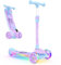 BELEEV A9 Roller Kinder 3-12 Jahre, 3 Räder Faltbare Scooter mit LED Leuchtenden Räder und Deck, 4 Höhenverstellbarer, Rutschfestes Deck, Lean-to-Steer, Kinderroller für Mädchen & Jungen, Dreiräder