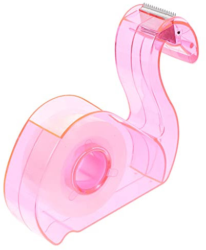 Gogogmee Klebebandabroller Kunststoff Klein Mit Rundem Kanten Bandschneider Für Büro Schule Und Haushalt