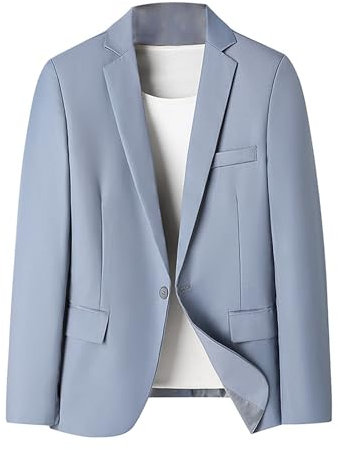 Veste Blazer à Carreaux en Tweed pour Homme, Costume à Carreaux Classique à Revers Cranté pour Homme Blazer Croisé Homme Costume Homme Rose Pastel