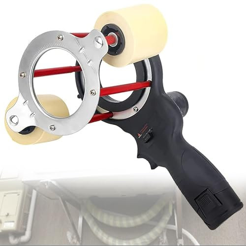 XCSCUK Aria condizionata dell'avvolgitore del Tubo di Rame, avvolgitore del Nastro Elettrico, Strumento di avvolgimento della Fascetta del Cavo del Tubo da 7 cm, per Il condizionatore d'Aria