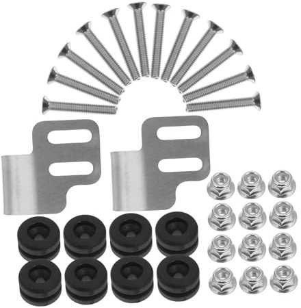 Mikinona 1 Set Kit per Baule Accessori per Installazione Veloce e Versatile per Compatibile con Varie Tipologie Equipaggiamento Motociclistico