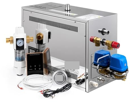 Sauna a vapore, Generatore di e for sauna, bagno turco doccia termale lusso da 6 kW,per la casa