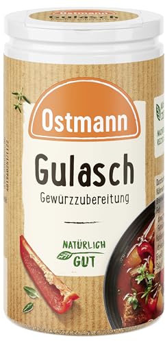 Ostmann Gewürze - Gulasch Gewürzzubereitung klassisch | Gewürz mit milder Schärfe für original Gulasch | 35 g in der Streudose