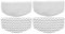 ITidyHome 4 Pack Replacement Pads for Bissell Powerfresh Hard Floor Steam Cleaner 1940 1440 1806 Series Steam Mop Compare to Part # 5938 & 203-2633 (4 Pack)