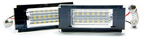 2 x LED Kennzeichenbeleuchtung Xenon Kennzeichen Leuchte 6000K