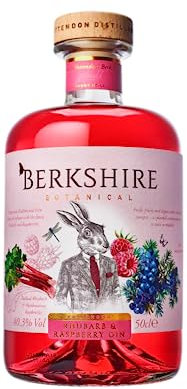 Berkshire Botanical Rhubarb and Raspberry Gin, 50 cl