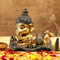 TIED RIBBONS Ganesha-Statue | Harz, 5 Zoll | Indische Götterfiguren zur Heimdekoration | Ganesha-Figur für Armaturenbrett, Tisch, Pooja | Indische Dekorationen für den | Gastgeschenke für Pooja