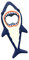 ARFUKA Bottle Opener Shark Beer Bottle Opener Magnet 3D Cute Cartoon Animal Soda Beverage Bottle Opener Bar Kitchen Tool Gift Blue