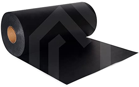 EPDM Mauersperrbahn/Sperrfolie zur Bauwerksabdichtung - 1,1mm x 400mm x 20m schwarz - Isolierbahn (L/Z) Fassadenschutz-Bahn Sonderangebot