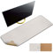 MAIDERN Schreibtischunterlage Leder & Kork, 120x40cm Zweiseitig Tischunterlage,Extra Große Mauspad, Wasserdichte Schreibunterlage Leder auf Schreibtischen,Büro und Zuhause Tischunterlage (Creme)