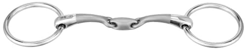 Sprenger SATINOX Pony Wassertrense 12 mm doppelt gebrochen - Edelstahl rostfrei, 115 mm Weite