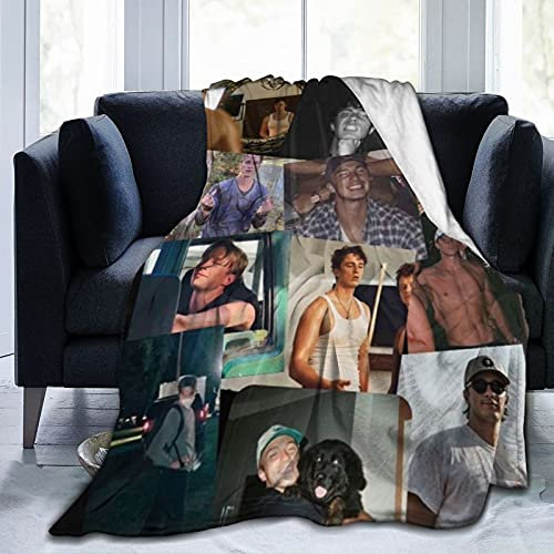 N A Drew Starkey Multifunktionale Decke, Bett, Sofa, Stuhl, Wohnzimmer, geeignet für alle Jahreszeiten, mehrfarbig für Kinder