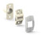 Guide sangle volet roulant fixation verticale blanc