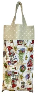 Bolsa de pan de tela (Navidad)