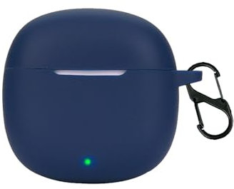 TIMEYUE Case for Honor Earbuds X6, [Shockproof] Soft Silicone Full-Body Protection Case with D Shape Clip, Compatible with Honor Earbuds X6 [Anti-fingerprint]-Blue