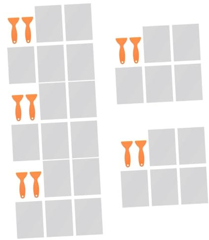 Healeved 5ensembles Films Fep Transparent Printer Avec Spatules Films Grattoirs Pour Impression Résistance Chaleur Et Performance Stable