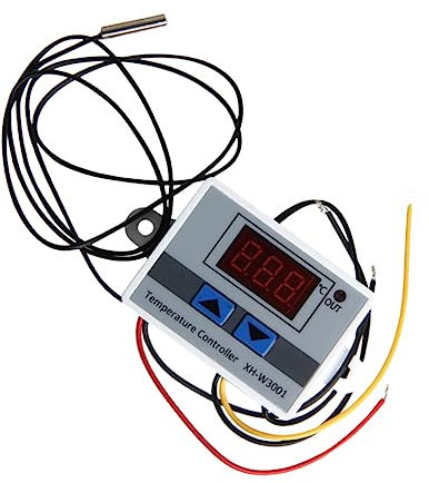 UPKOCH 3 Uds Calentador De 12V Termostato De 12 Voltios Termostatos para El Hogar Interruptor De Temperatura Termostato Digital para El Hogar Termostatos para El Hogar Reptil Interruptor