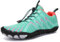 AONETIGER Barfußschuhe Damen Herren Traillaufschuhe Fitnessschuhe Atmungsakiv Leichte Barfussschuhe rutschfest Outdoor Wanderschuhe(A23 Grün,37EU)