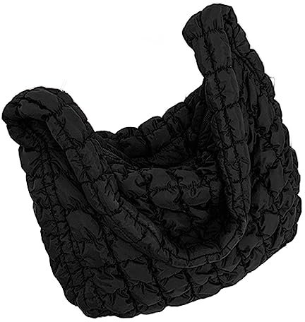 LUOFENG Taschen, Plissierte Cloud-Tasche, gerüschte Umhängetasche, modische Handtaschen, Beutel für Damen, Frauen, Mädchen, Polyester, Hobo-Tasche