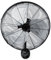 Ventilador de Pared 120W | Ventilador de Pared silencioso diseño Industrial oscilante y orientable Arrecife Ø55 cm Grande