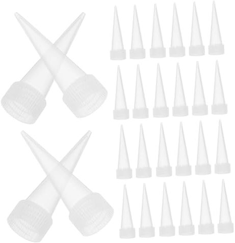 HAPINARY Kartuschendüsen Kartuschenspitzen 100 Stück Kartuschendüsen Kleber Einfach Zu Verwenden