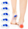 5 Paires Talonnettes en Gel Epine Calcaneenne Silicone Talonette, Soulage Douleurs Pieds Semelle Talon, Tendinite et Fasciite Plantaire Orthopédique Coussinet pour Homme et Femme,S