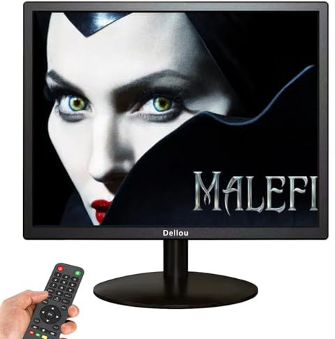Eoulyee 15 Zoll kleine Monitor Überwachung LCD Überwachungskamera Monitore CCTV Display Bildschirm Multifunktionale HDMI, AV, BNC, VGA, USB, PC Eingangsklemmen 1024x768 Auflösung