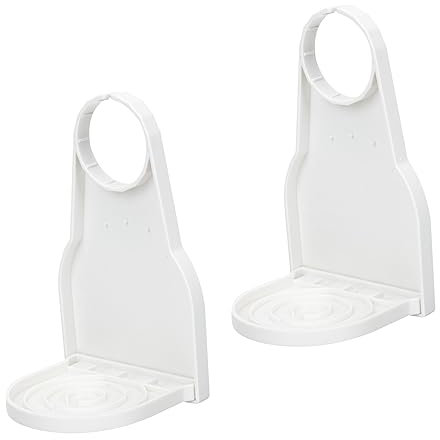 TIDTALEO Foldable Laundry Cup Holder Lid Plastic Drip Catcher Dispenser Tray for Detergent 2-Piece Set for Laundry Room and Home Use
