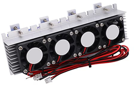 Jeffergarden Thermoelectric Peltier Refrigeration Efficient Cooling System with Low Noise 40x40mm Fan for Small Space Applications Air Cooling Technology