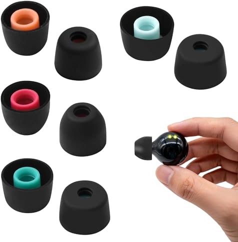 4 Pairs Replacement Ear Tips for Sony WF-1000XM5/WF-1000XM4/WF-1000XM3 | Soft Silicone Replacement Earbud Tips Set for Sony Earplugs (L/M/S/XS)