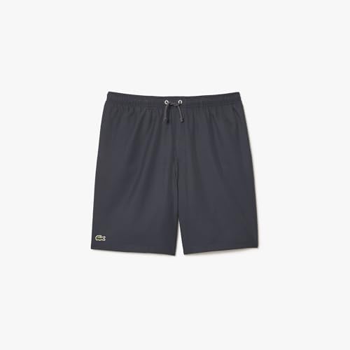 Lacoste Sport Herren Sport Shorts, Grau (Graphit), L (Herstellergröße: 5)