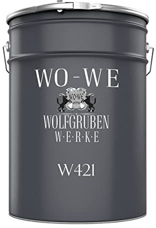 Pittura colorata opaca per legno vernice acqua mobili protettiva W421 Trasparente - 2.5L