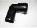 FloPlast 40mm Solvent Weld Waste Black 90 Degree Swivel Bend